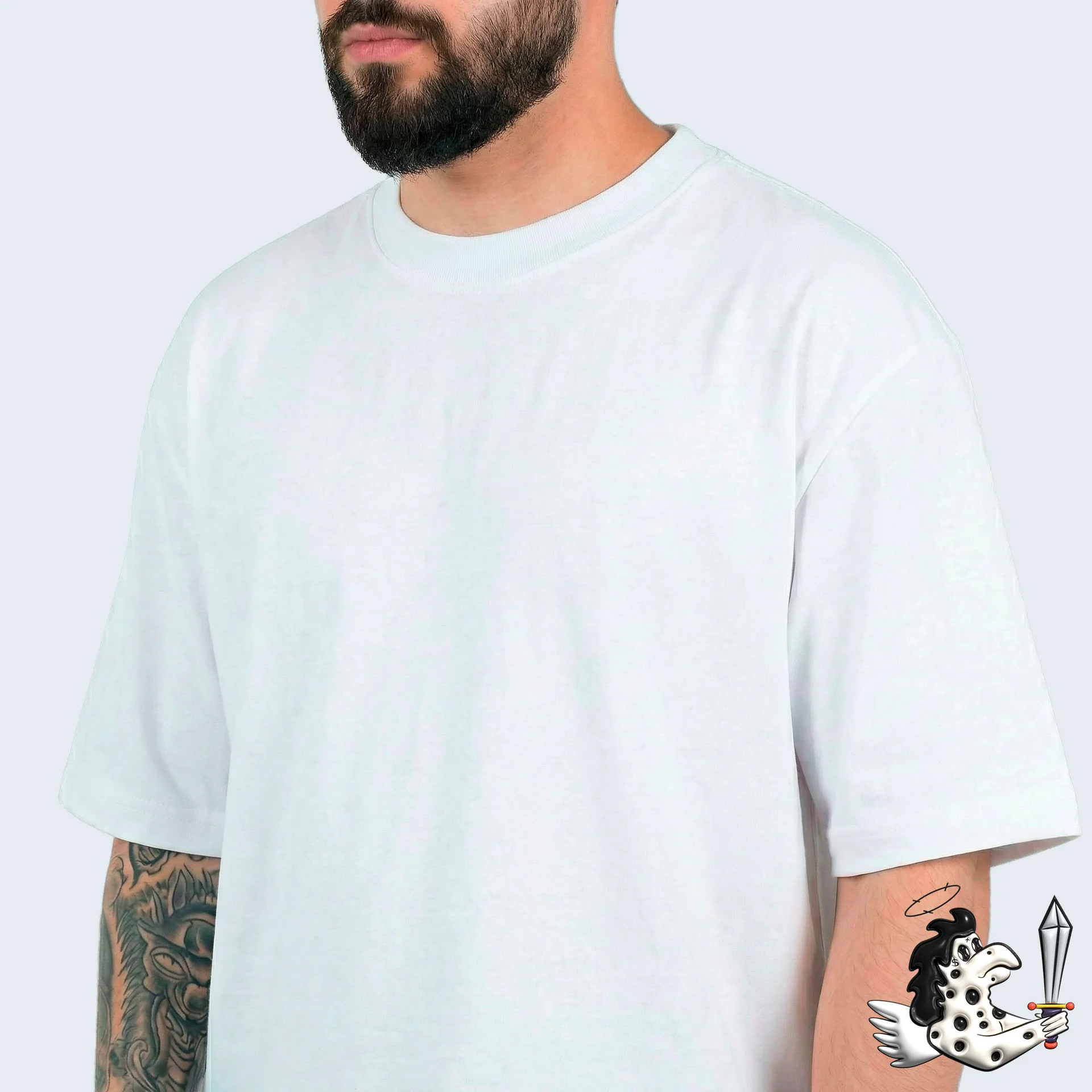 Playera basica blanca